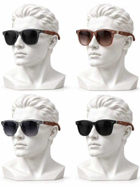 Men Retro Style Vintage Glasses