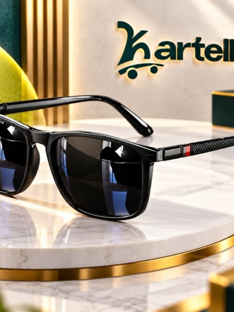 Retro Vacation Square Glasses